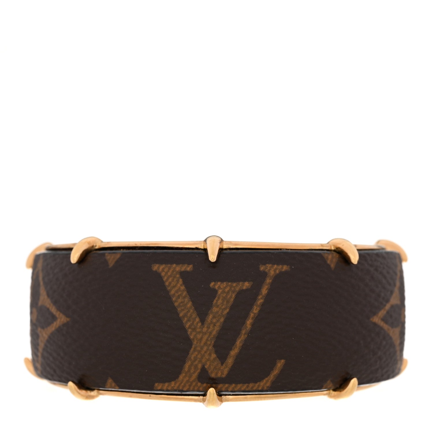 Louis Vuitton Monogram Cuff Bracelet 1 of 8