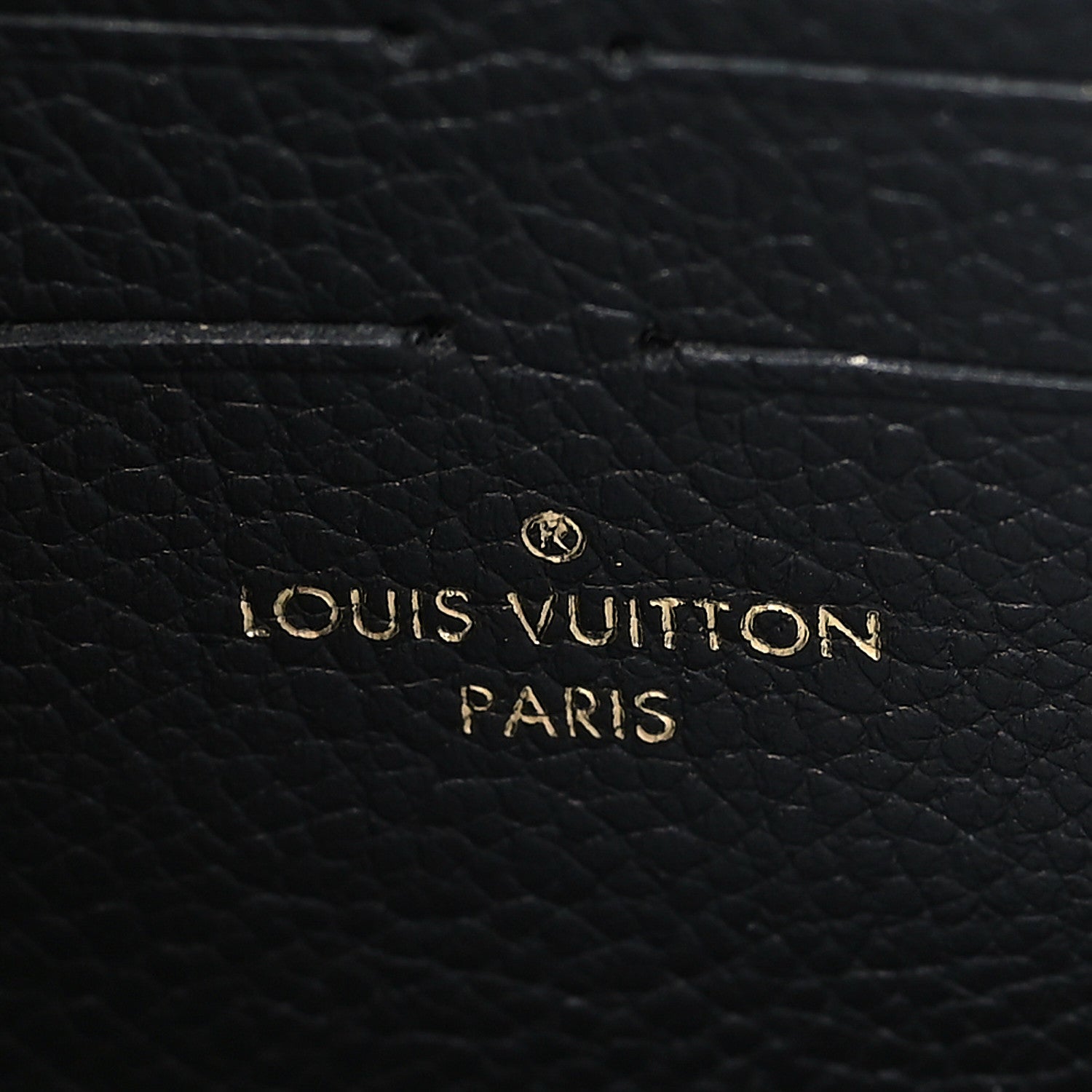 Louis Vuitton Empreinte Vavin Chain Wallet Black 6 of 8