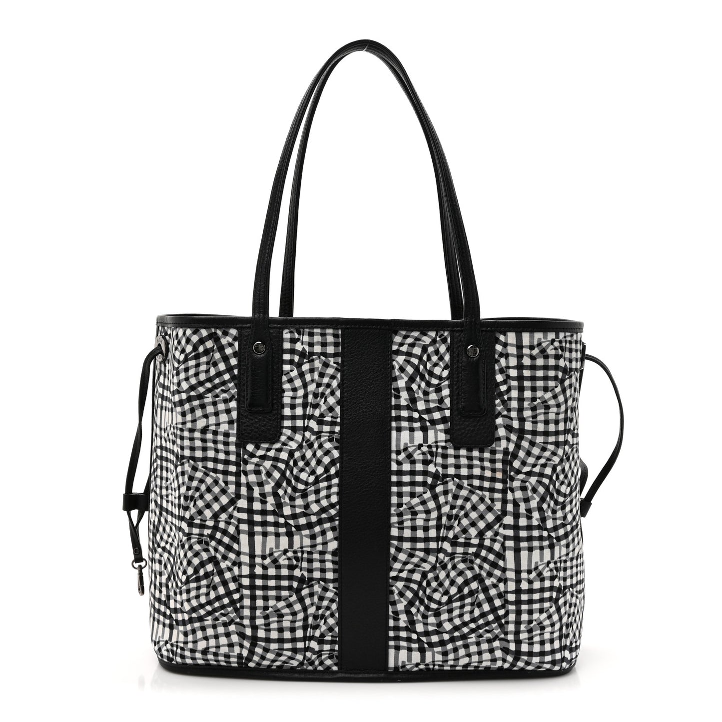 Visetos Medium Liz Reversible Shopper Tote Black