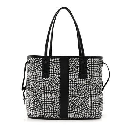 MCM Visetos Medium Liz Reversible Shopper Tote Black 4 of 18