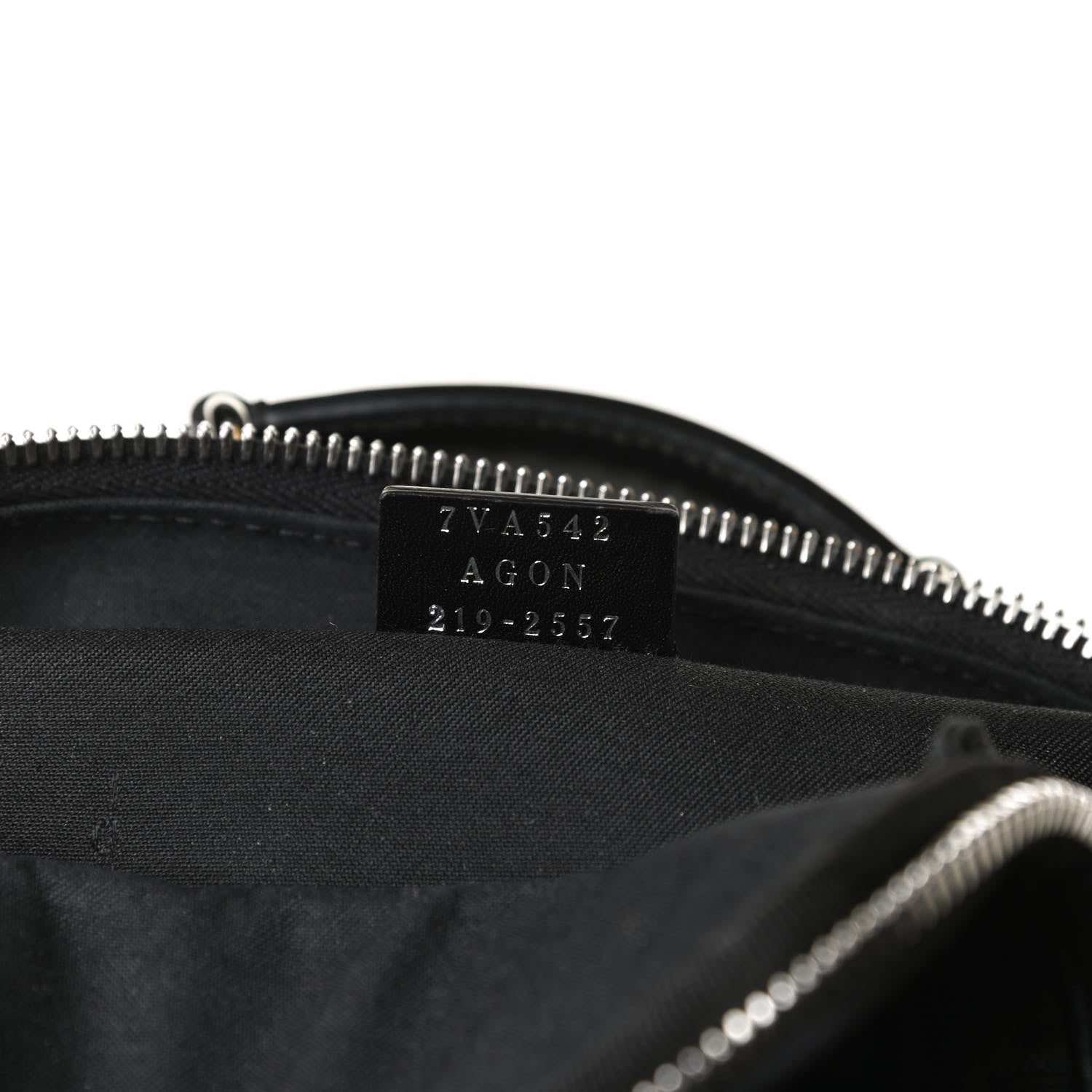 Fendi Recycled Fabric Jacquard Vitello Astro Micro FF Mini Trolley Bag Asfalto Black 7 of 15
