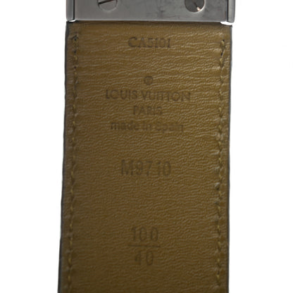 Louis Vuitton Damier Infini Calfskin Boston 30mm Reversible Belt 100 40 Moka 3 of 5