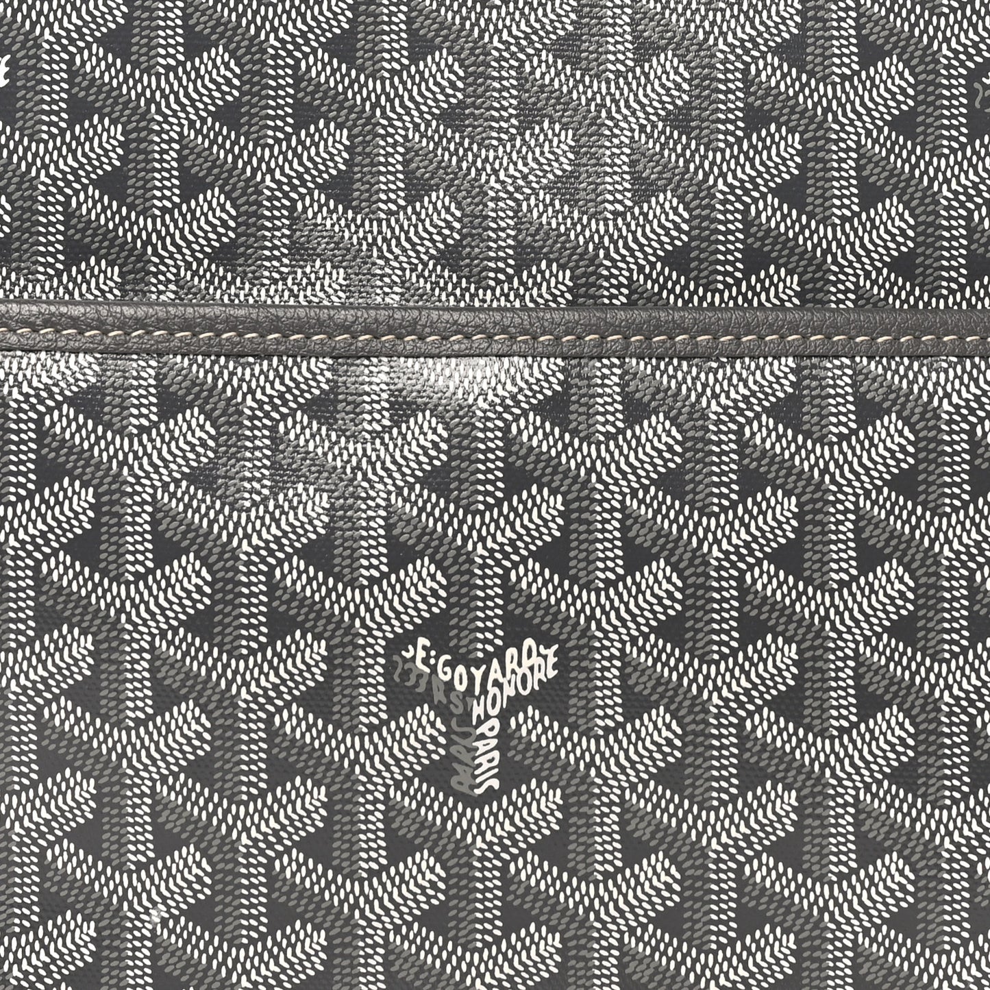 Goyardine Jouvence MM Toiletry Pouch Grey