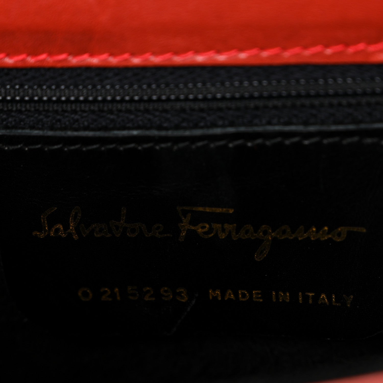 Salvatore Ferragamo Lizard Iconic Small Top Handle Bag Orange 6 of 9