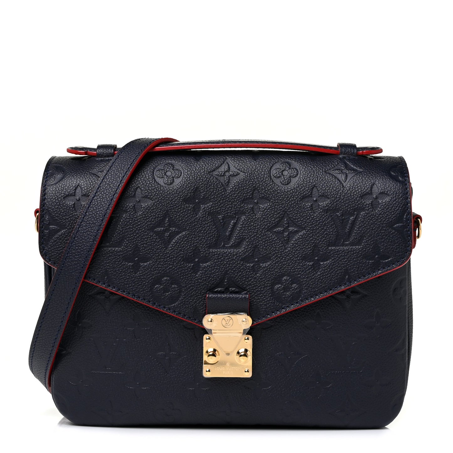 Empreinte Pochette Metis Marine Rouge