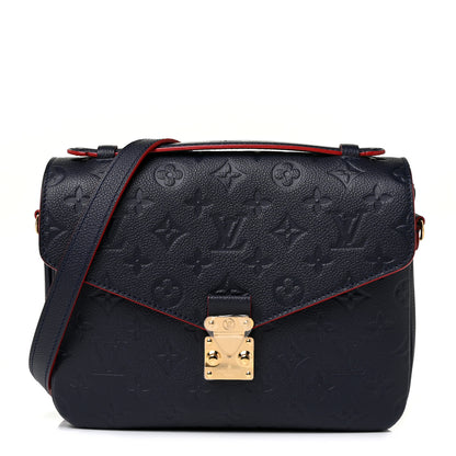 Louis Vuitton Empreinte Pochette Metis Marine Rouge 1 of 9