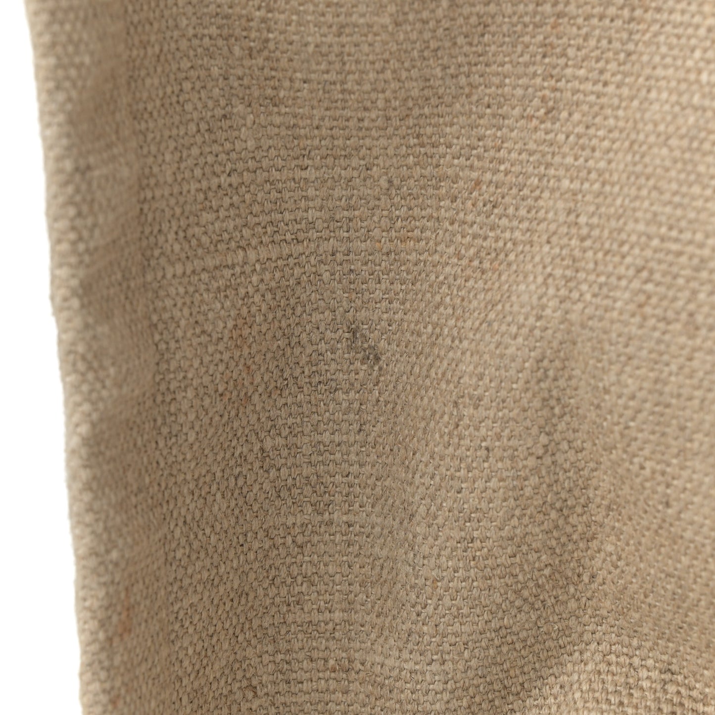 Embroidered Cotton Linen Rive Gauche Noe Tote Natural Black