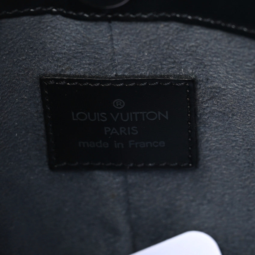 Louis Vuitton Epi Demi Lune Pochette Black 5 of 8