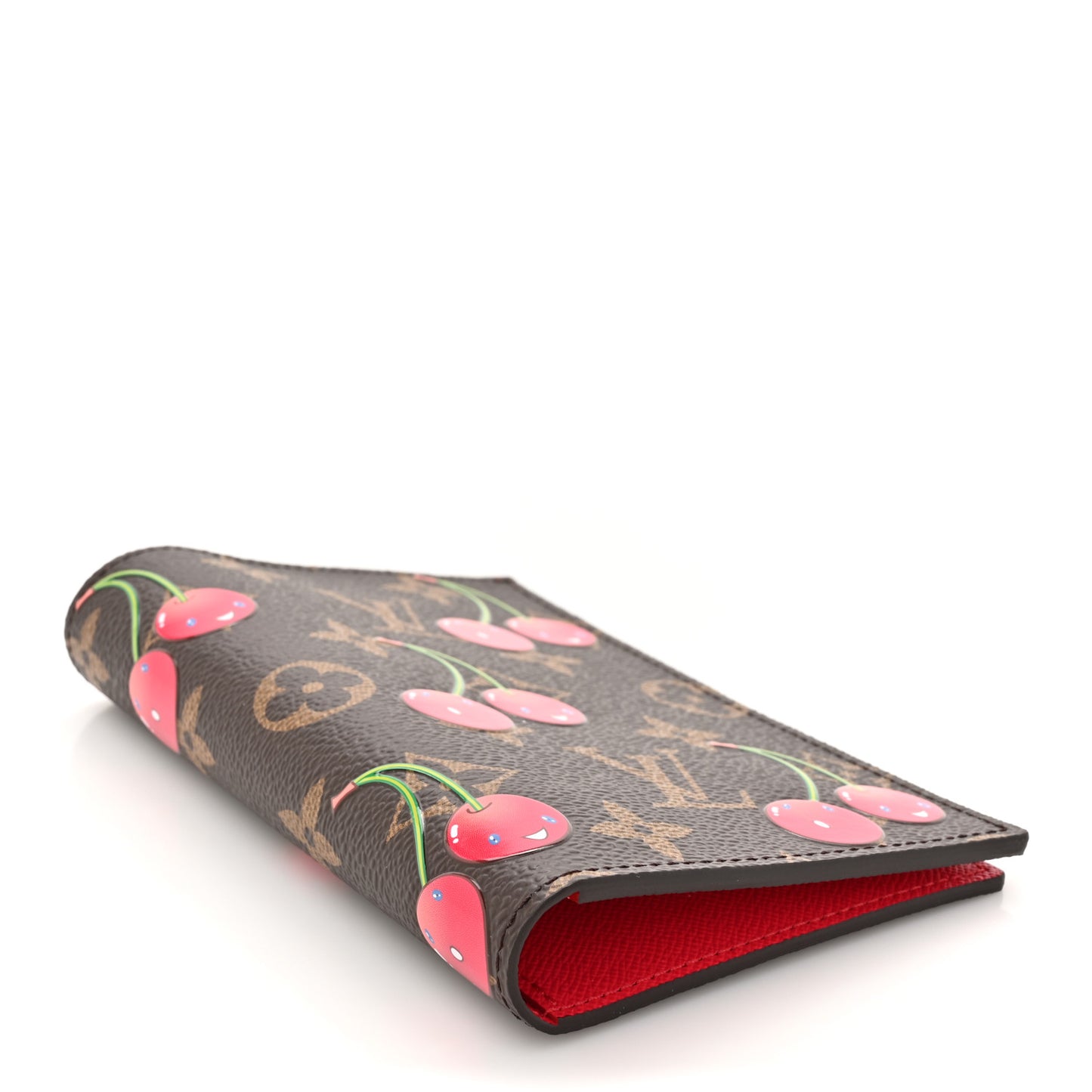 LV X TM Monogram Cerises Passport Cover