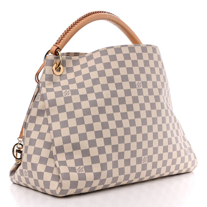 Louis Vuitton Damier Azur Artsy MM 3 of 10