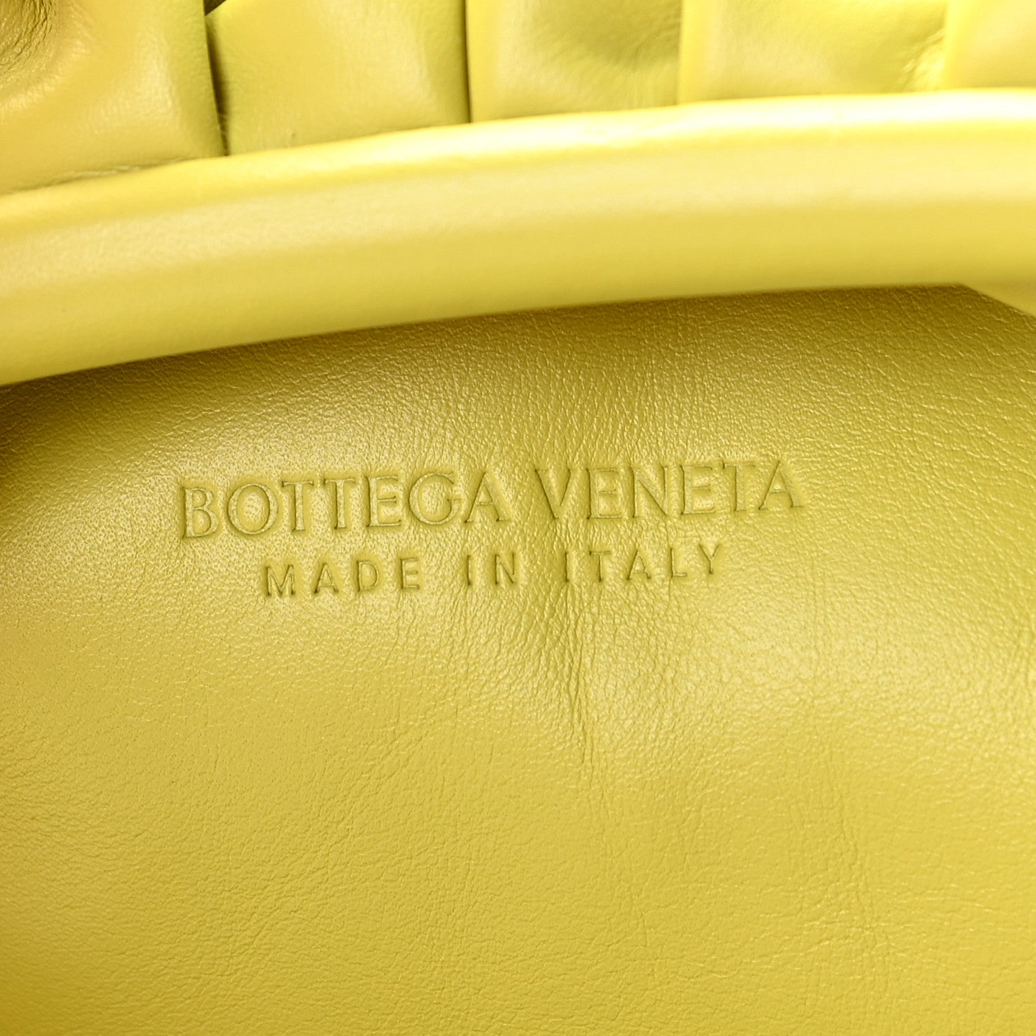 Bottega Veneta Smooth Butter Calf The Pouch Oversized Clutch Kiwi 4 of 8