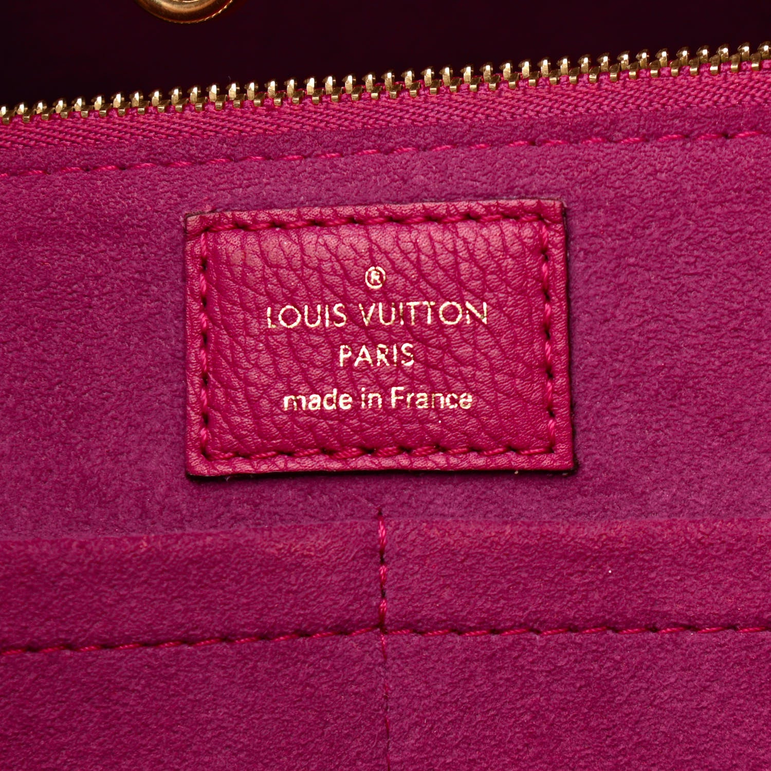 Louis Vuitton Calfskin Monogram Kimono Tote Grape 6 of 20