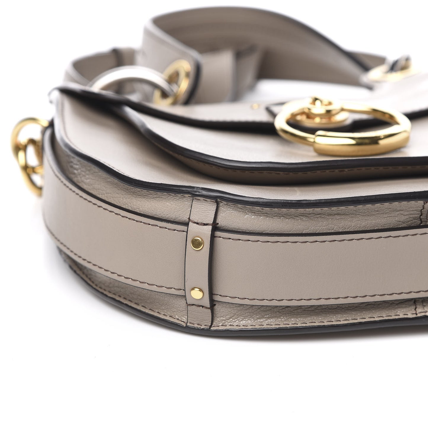 Calfskin Medium Tess Hobo Motty Grey