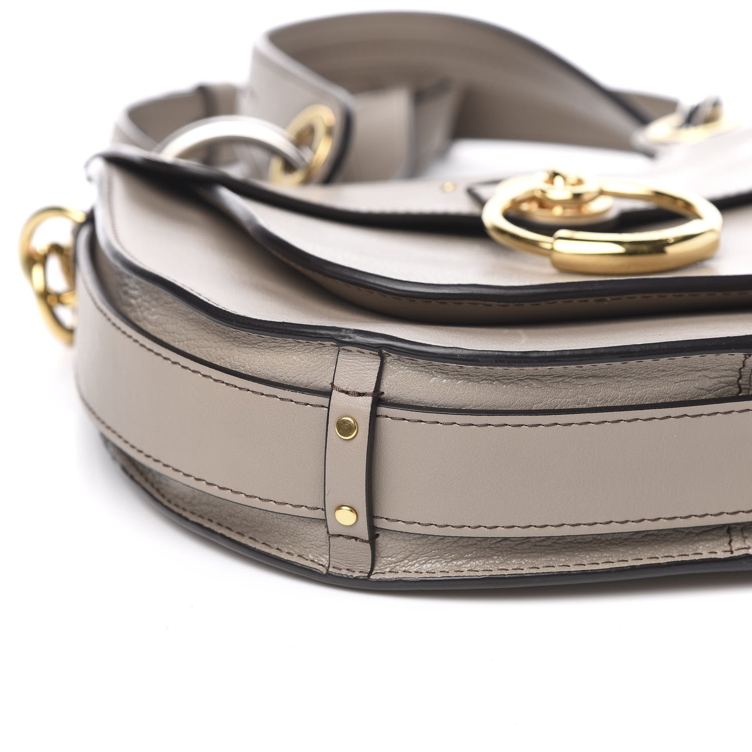 Chloe Calfskin Medium Tess Hobo Motty Grey 8 of 10