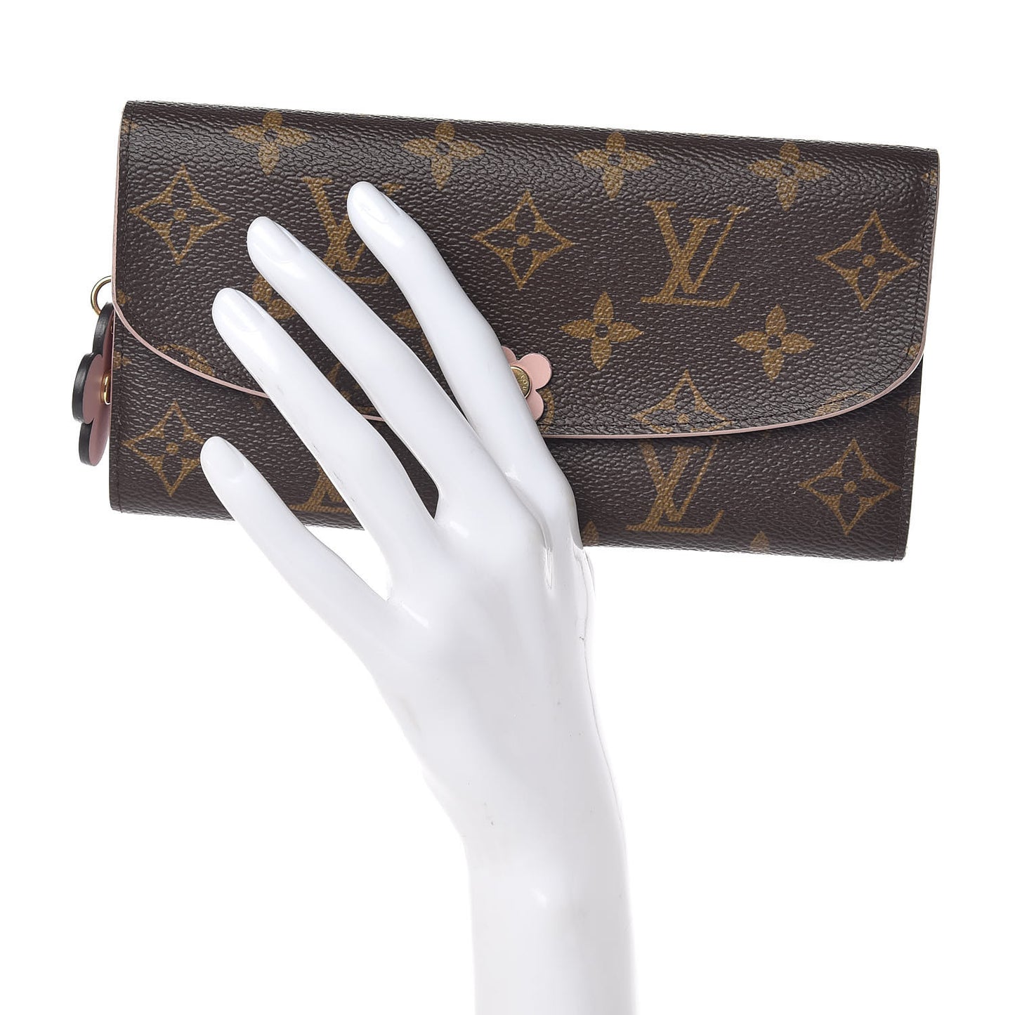 Monogram Bloom Flower Emilie Wallet