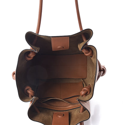 Loewe Calfskin Flamenco Knot Bag Tan Light Caramel 5 of 10