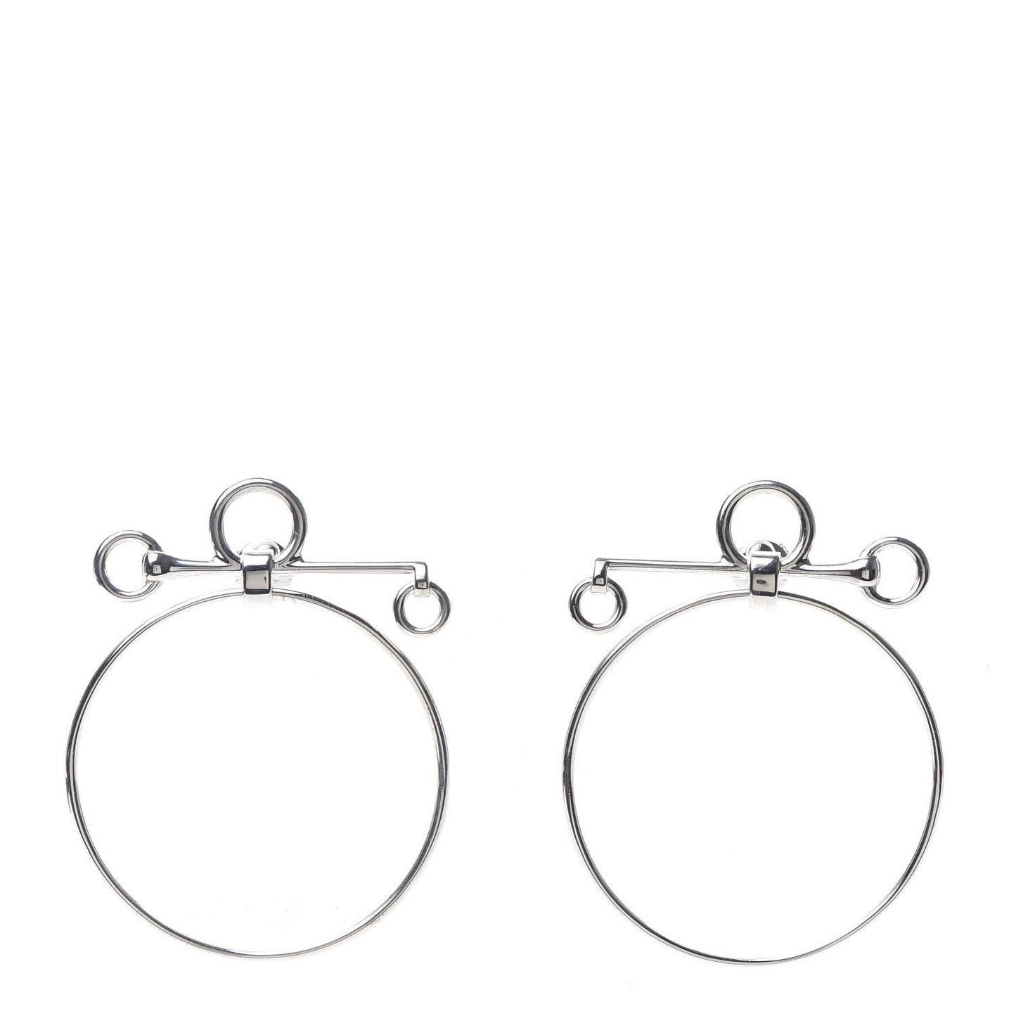 Sterling Silver Mors De Bride Earrings