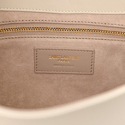 Saint Laurent Smooth Calfskin Le 5 A 7 Hobo Crema Soft 6 of 14