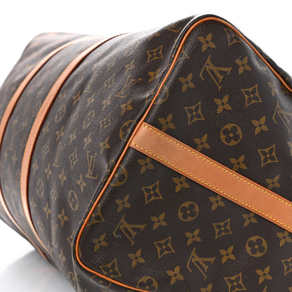 Louis Vuitton Monogram Keepall Bandouliere 55 9 of 20