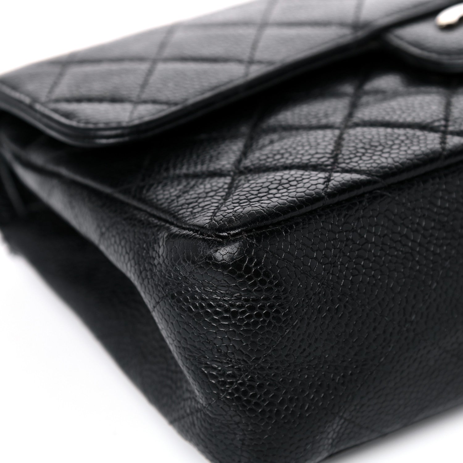 Chanel Caviar Quilted Small Double Flap Black 7 of 14