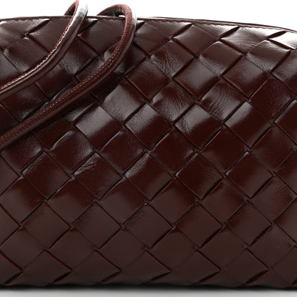 Bottega Veneta Polished Nappa Intrecciato Knot Mini Loop Camera Bag Madder Brown 7 of 9