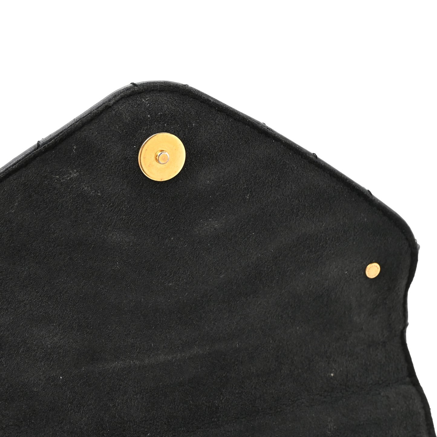 Calfskin New Wave Chain Pochette Black