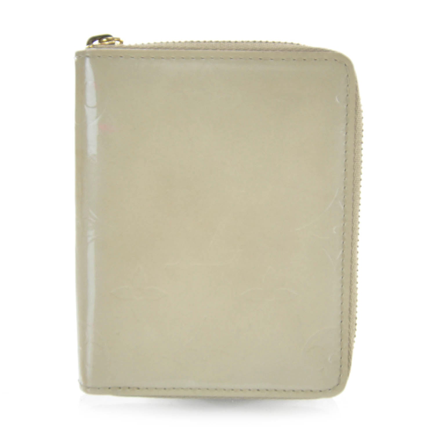 Louis Vuitton Vernis Broome Zip Wallet Beige 1 of 7