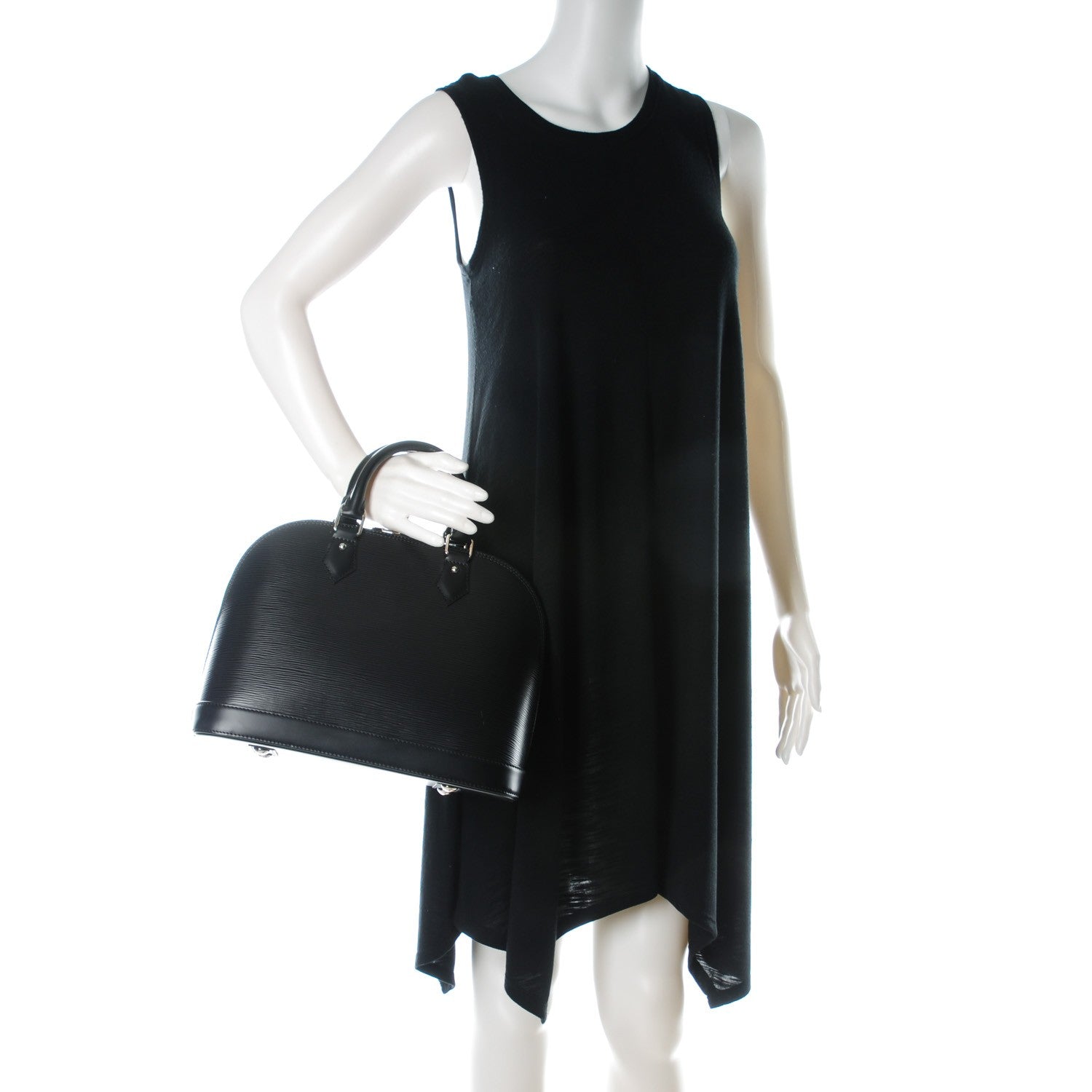 Louis Vuitton Epi Alma PM Black 2 of 8