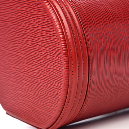 Louis Vuitton Epi Cannes Castillan Red 10 of 15