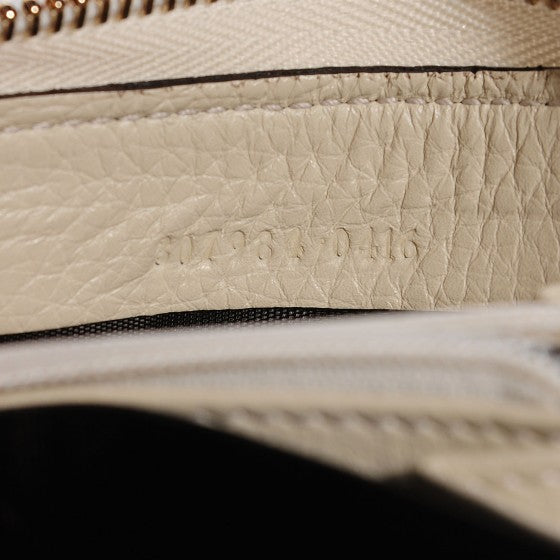 Gucci Monogram Bamboo Tassel Zip Around Wallet Off White 8 of 16