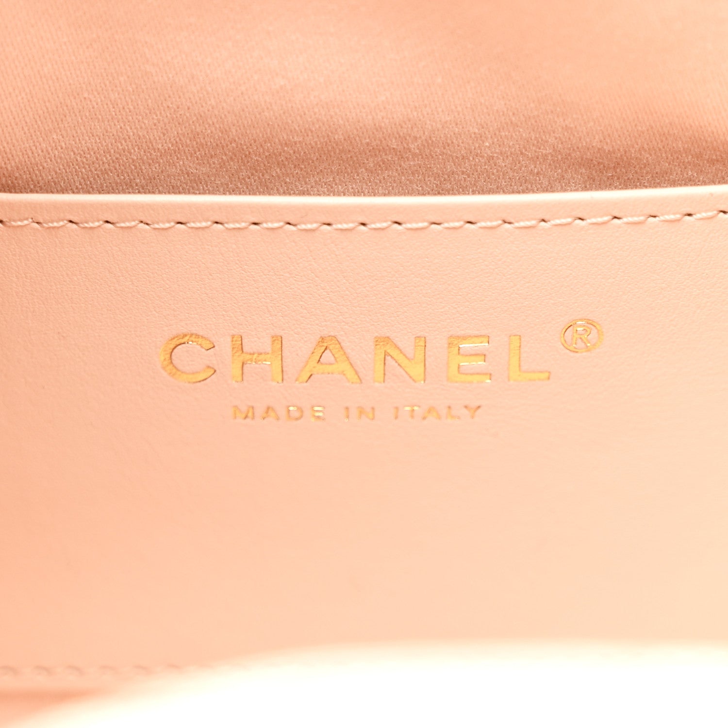 Chanel Metallic Caviar Quilted Mini Chanel 25 Handbag Copper 6 of 11