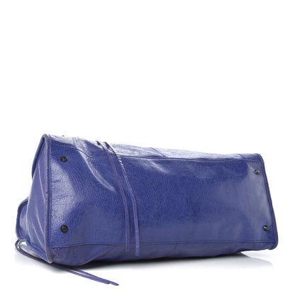 Balenciaga Agneau Classic Hardware Work Bleu Lavande 4 of 14