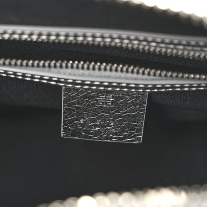 Givenchy Metallic Sugar Goatskin Mini Antigona Silver 6 of 10