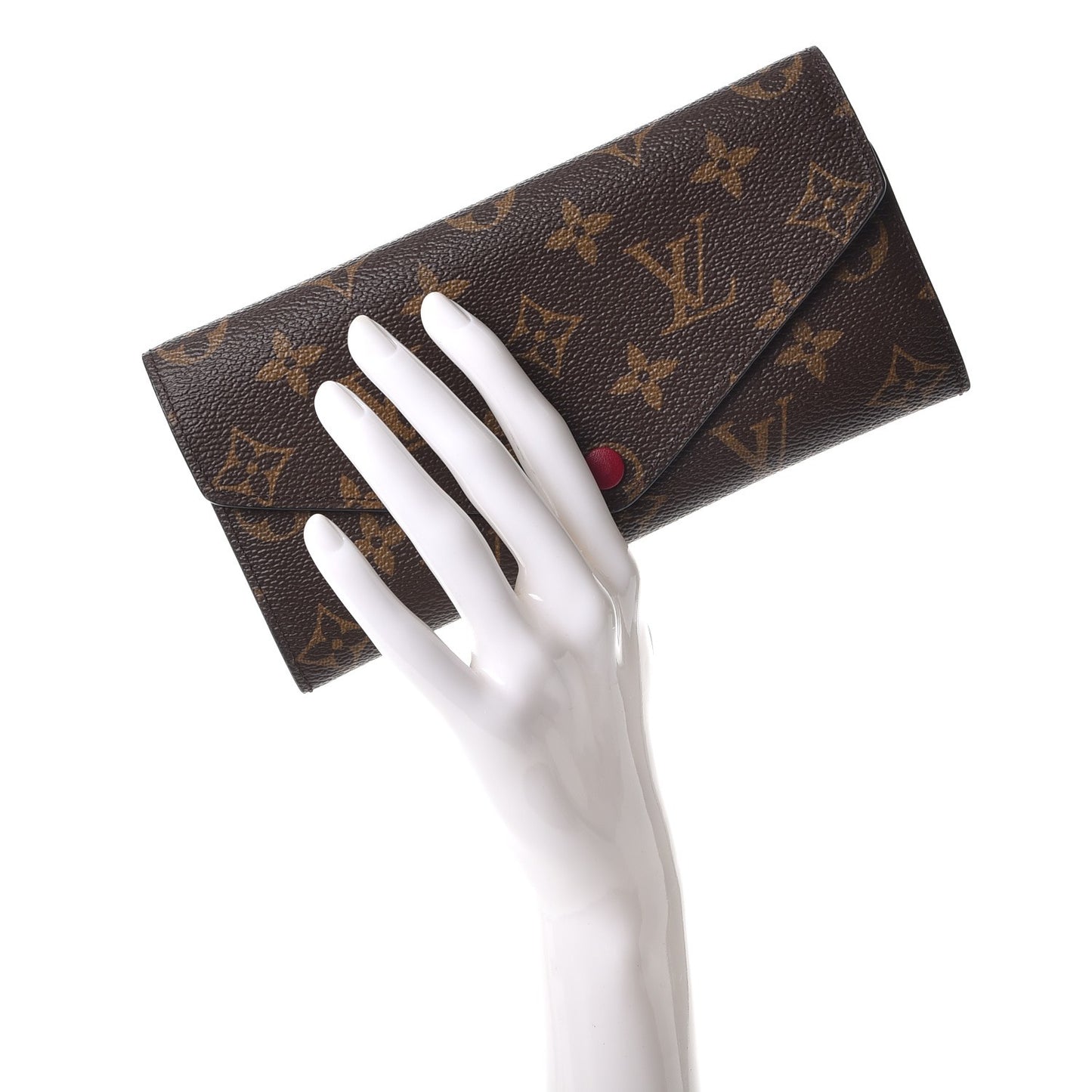 Monogram Josephine Wallet Fuchsia
