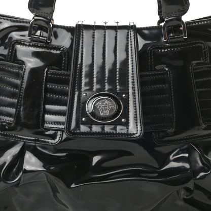 Versace Patent Medusa Tote Black 12 of 12