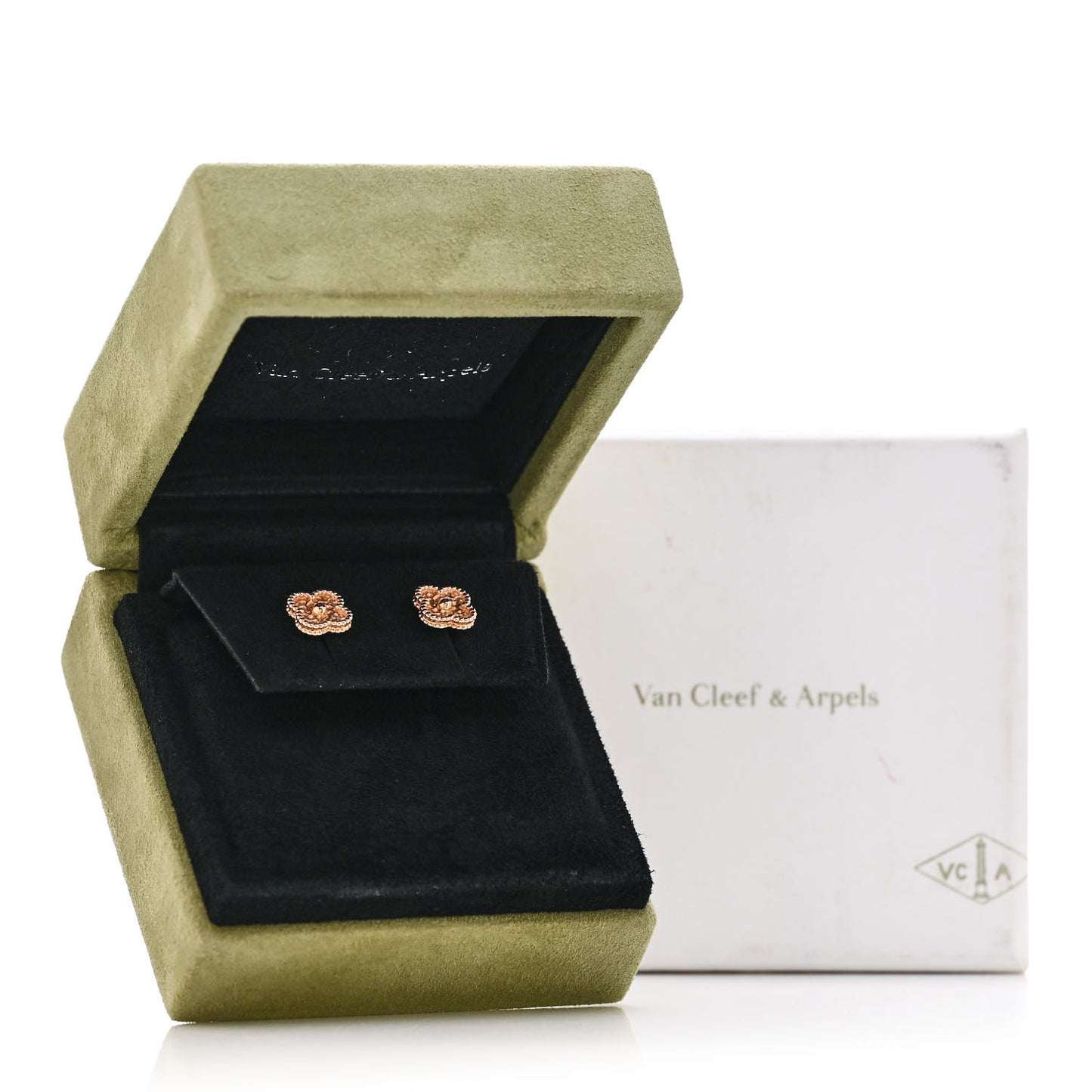 18K Rose Gold Sweet Alhambra Earrings