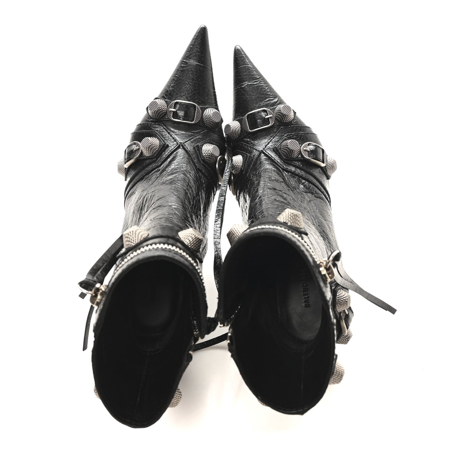 Agneau Arena Cagole 70mm Ankle Boots 35 Black