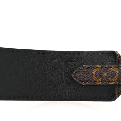 Louis Vuitton Monogram Bandouliere Shoulder Strap Black 5 of 7