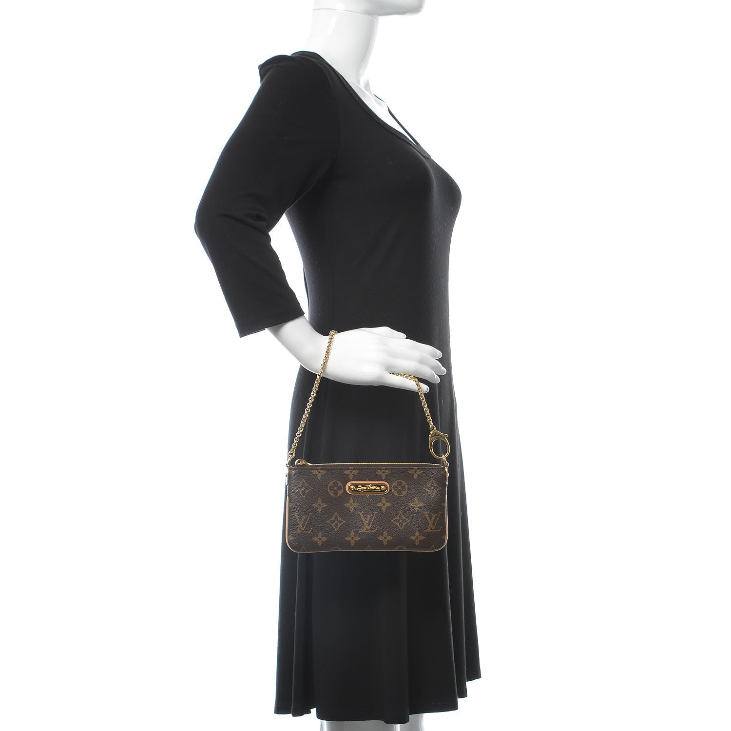 Louis Vuitton Monogram Pochette Milla MM 2 of 10