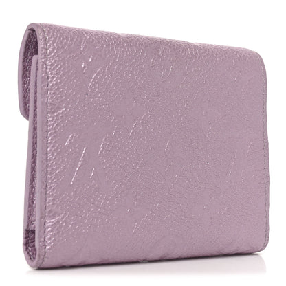 Louis Vuitton Empreinte Monogram Flower Victorine Wallet Pearly Lilac 3 of 6