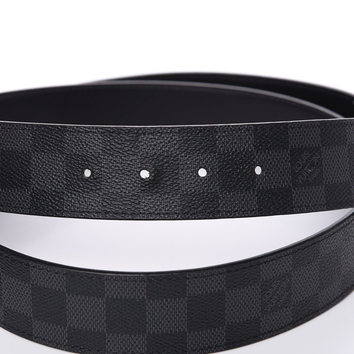 Damier Graphite LV Initiales Belt 120 48