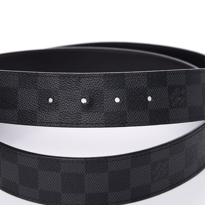 Louis Vuitton Damier Graphite LV Initiales Belt 120 48 4 of 7
