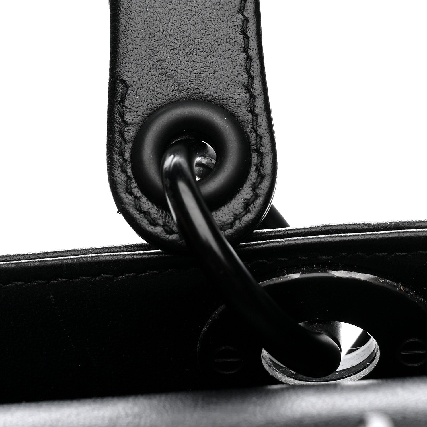 Christian Dior Ultra Matte Calfskin 3D Flower Embellished Medium Lady Dior Black 24 of 31