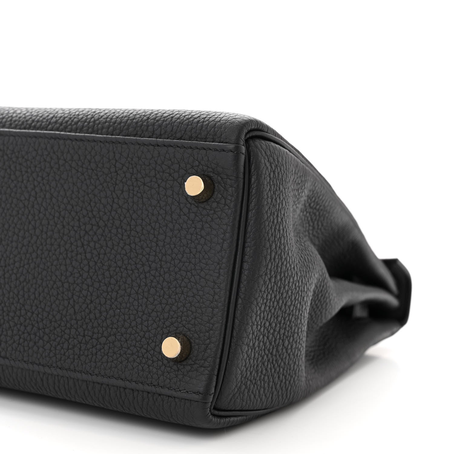 Hermes Togo Kelly Retourne 28 Black 9 of 10