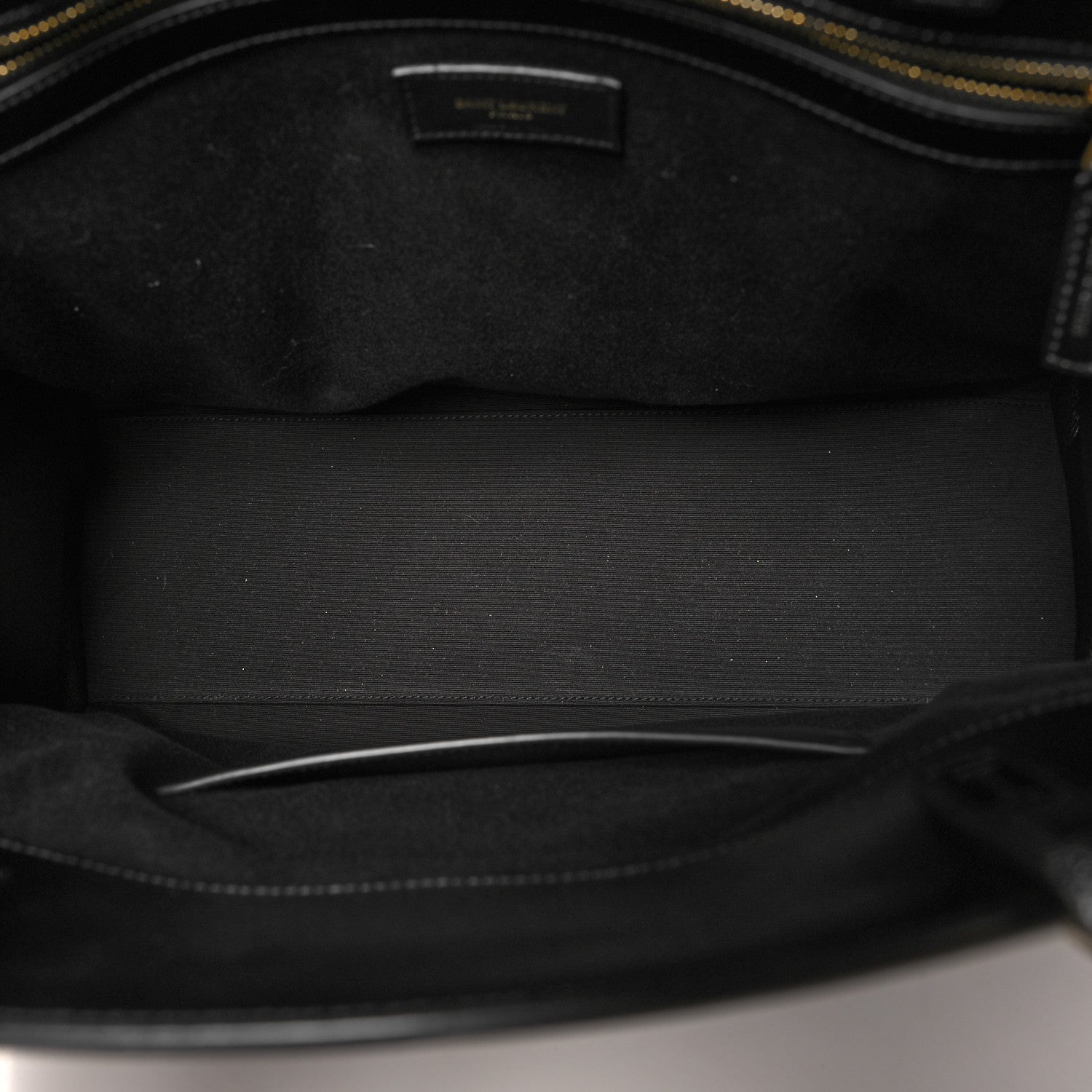 Saint Laurent Calfskin Medium Manhattan Shopper Tote Black 5 of 11