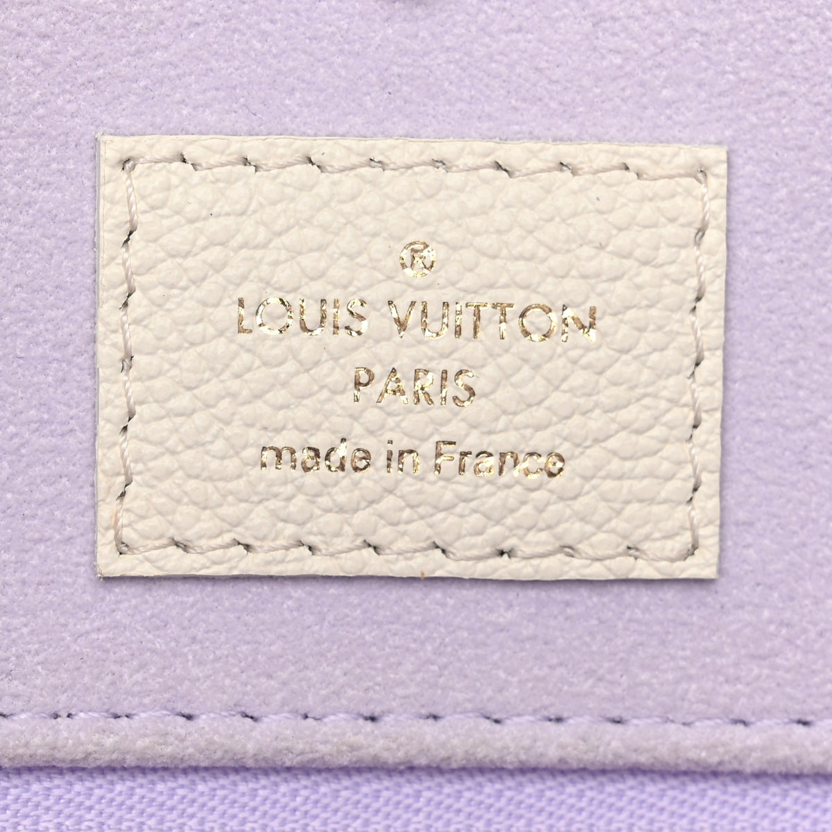 Louis Vuitton Empreinte Monogram Giant Onthego MM Latte Bubble Tea 6 of 11