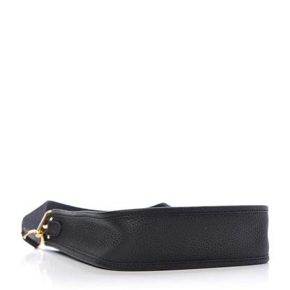 Hermes Taurillon Clemence Evelyne TPM Black 4 of 9