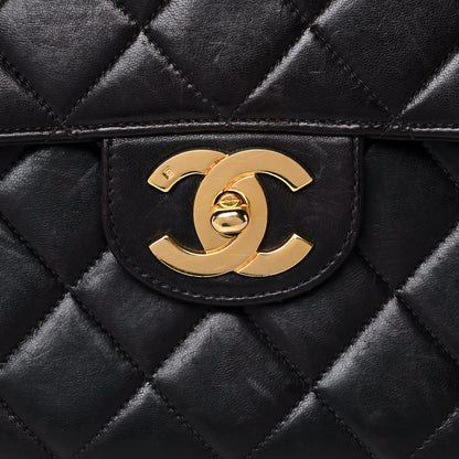 Chanel Lambskin Jumbo Single Flap Dark Brown 9 of 19
