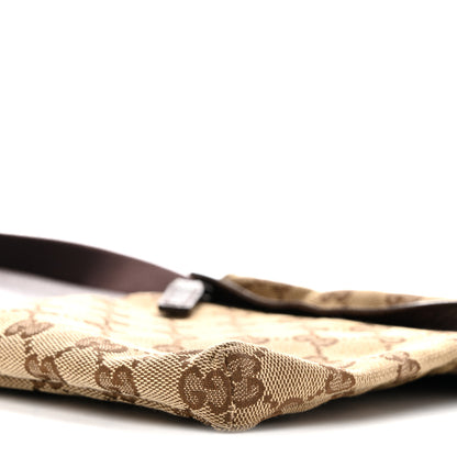 Gucci GG Monogram Double Pocket Belt Bag Dark Brown 9 of 9