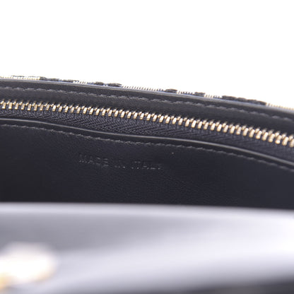 Christian Dior Oblique Saddle Belt Bag Blue 7 of 11